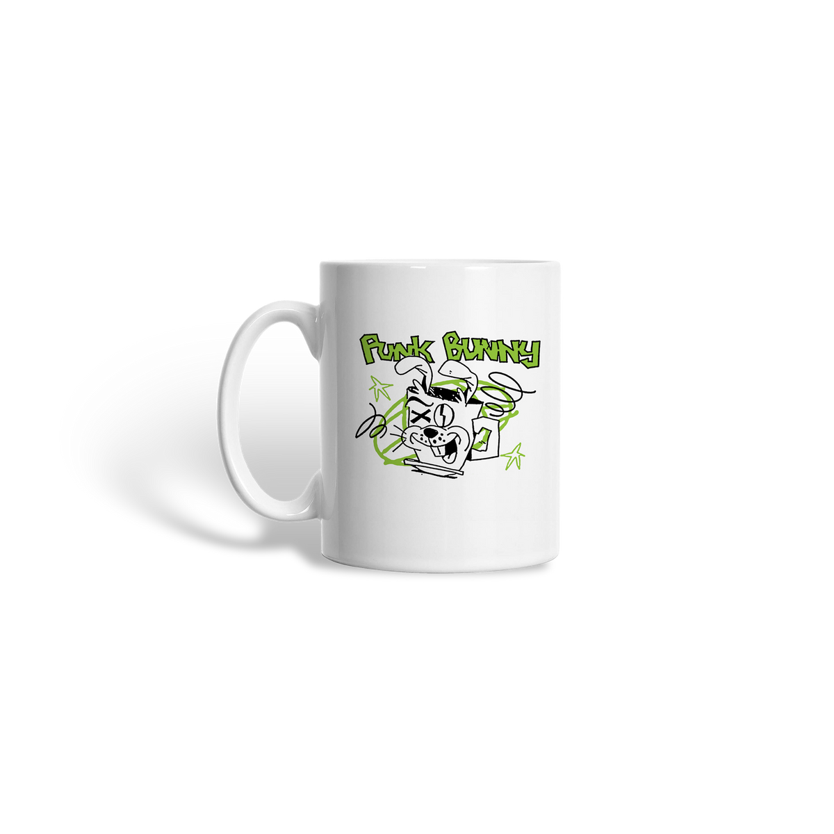 Punk Bunny Coffee Mug