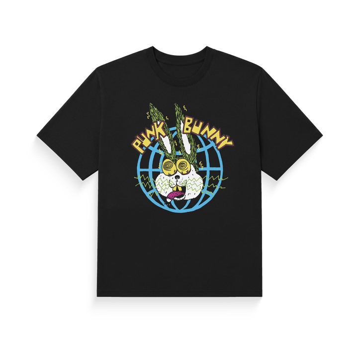Punk Bunny T-Shirt - Black